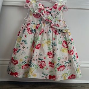 Gorgeous floral Janie and Jack white dress